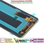 Samsung Galaxy J6 2018 LCD Panel Price In Pakistan