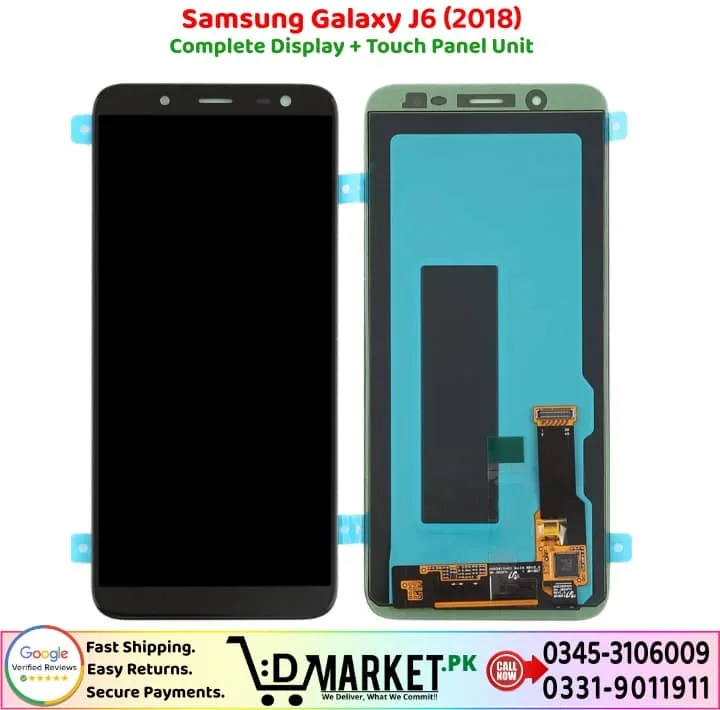 Samsung Galaxy J6 2018 LCD Panel Price In Pakistan