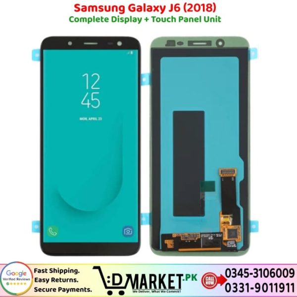 Samsung Galaxy J6 2018 LCD Panel Price In Pakistan