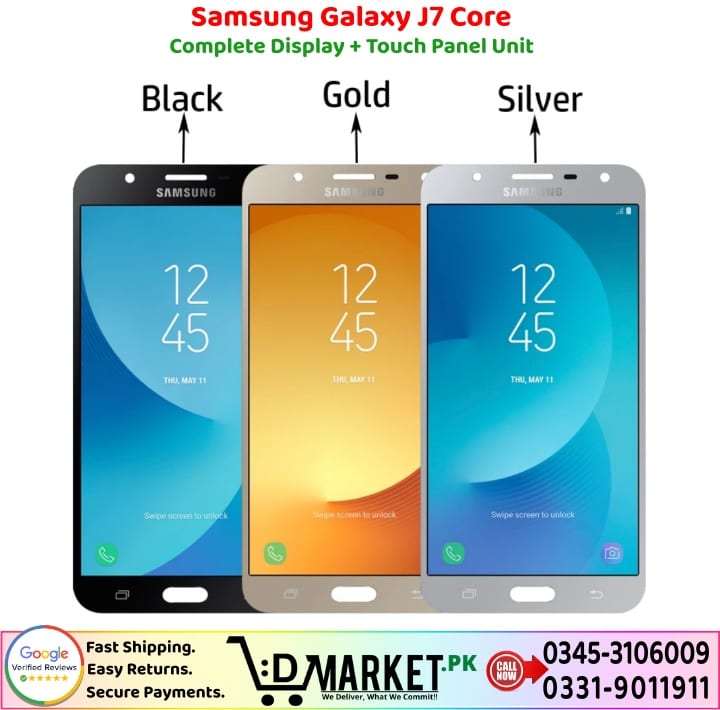 Samsung Galaxy J7 Core LCD Panel Price In Pakistan