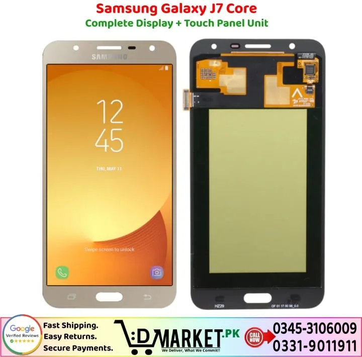 Samsung Galaxy J7 Core LCD Panel Price In Pakistan