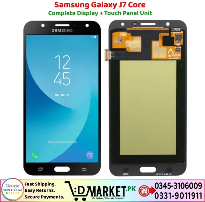 Samsung Galaxy J7 Core LCD Panel Price In Pakistan