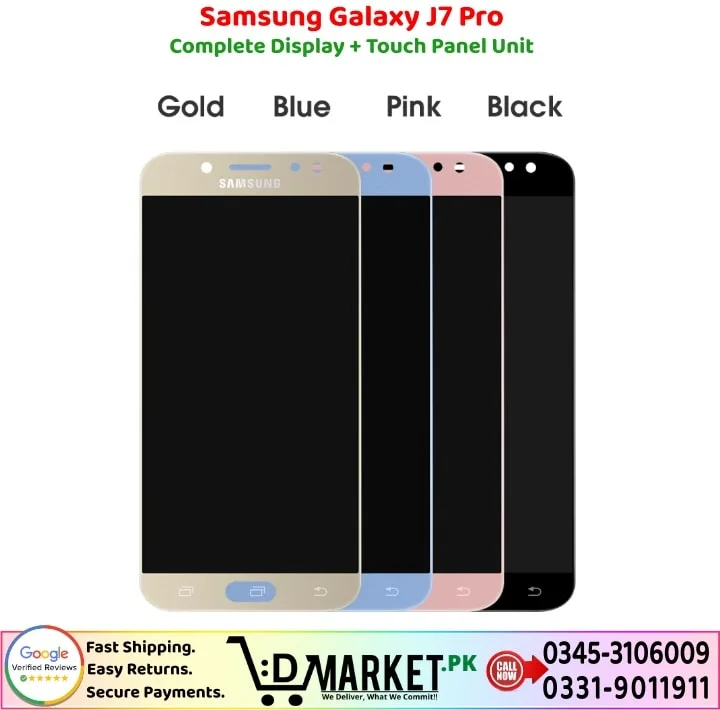 Samsung Galaxy J7 Pro LCD Panel Price In Pakistan