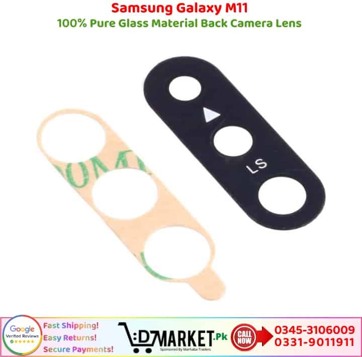 Samsung Galaxy M11 Back Camera Lens Glass Price In Pakistan