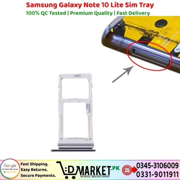 Samsung Galaxy Note 10 Lite Sim Tray Price In Pakistan