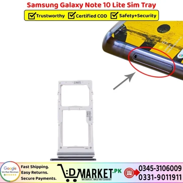 Samsung Galaxy Note 10 Lite Sim Tray Price In Pakistan