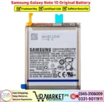 Samsung Galaxy Note 10 Original Battery Price In Pakistan