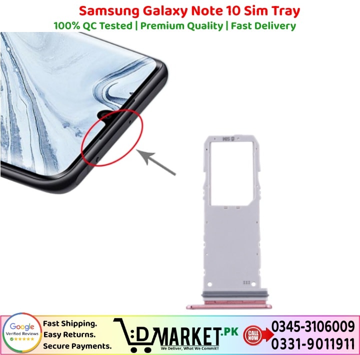 Samsung Galaxy Note 10 Sim Tray Price In Pakistan