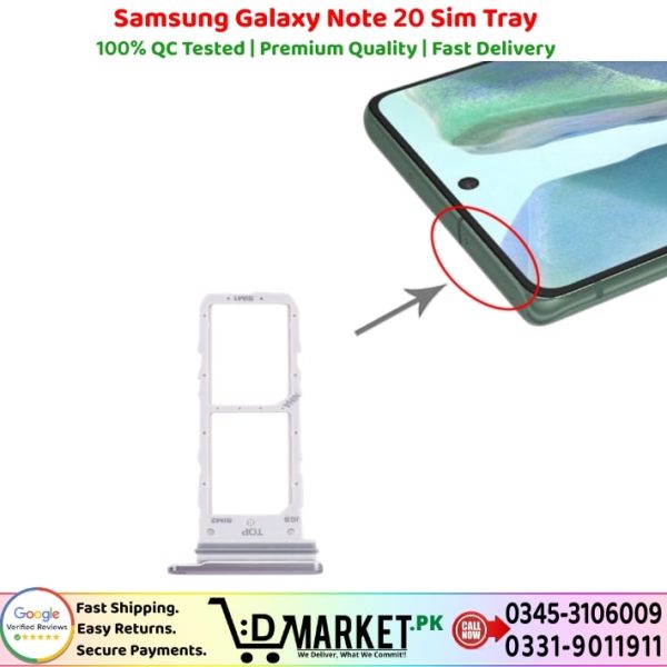 Samsung Galaxy Note 20 Sim Tray Price In Pakistan