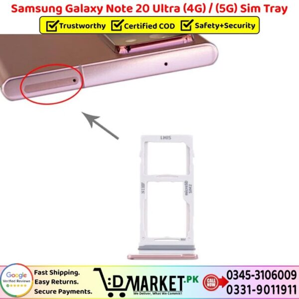 Samsung Galaxy Note 20 Ultra Sim Tray Price In Pakistan