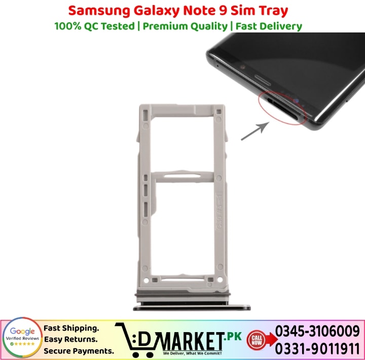 Samsung Galaxy Note 9 Sim Tray Price In Pakistan