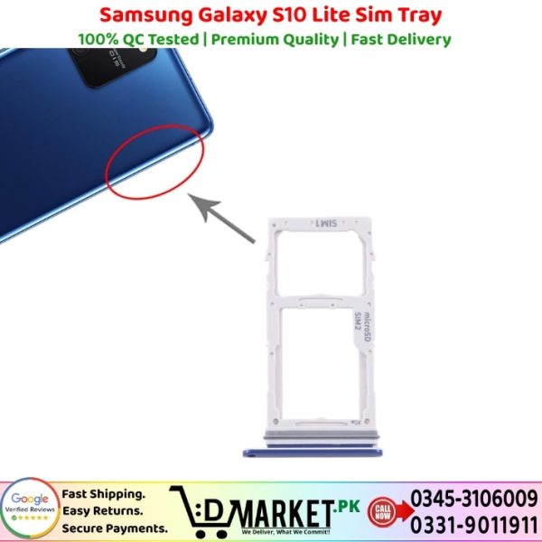 Samsung Galaxy S10 Lite Sim Tray Price In Pakistan