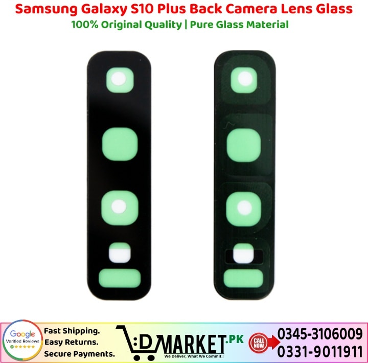 Samsung Galaxy S10 Plus Back Camera Lens Glass Price In Pakistan