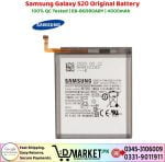 Samsung Galaxy S20 Original Battery Price In Pakistan