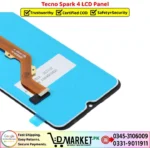 Tecno Spark 4 LCD Panel Price In Pakistan