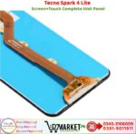 Tecno Spark 4 Lite LCD Panel Price In Pakistan