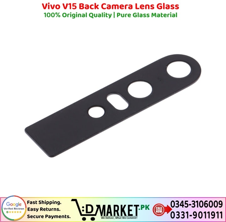 Vivo V15 Back Camera Lens Glass Price In Pakistan