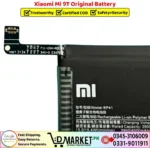 Xiaomi Mi 9T Original Battery Price In Pakistan