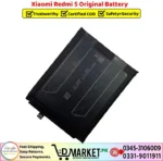 Xiaomi Redmi 5 Original Battery Price In Pakistan