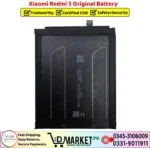 Xiaomi Redmi 5 Original Battery Price In Pakistan