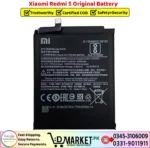 Xiaomi Redmi 5 Original Battery Price In Pakistan