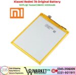 Xiaomi Redmi 7A Original Battery Price In Pakistan