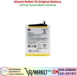 Xiaomi Redmi 7A Original Battery Price In Pakistan
