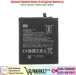 Xiaomi Redmi Note 8 Original Battery Price In Pakistan