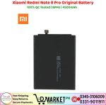 Xiaomi Redmi Note 8 Pro Original Battery Price In Pakistan