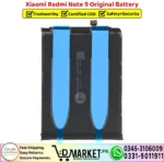 Xiaomi Redmi Note 9 Original Battery Price In Pakistan
