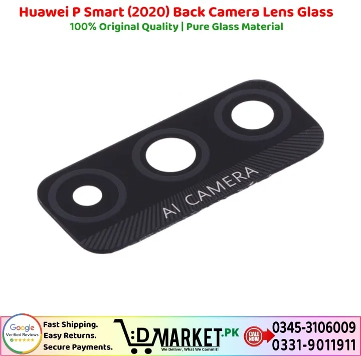 Huawei P Smart 2020 Back Camera Lens Glass Price In Pakistan