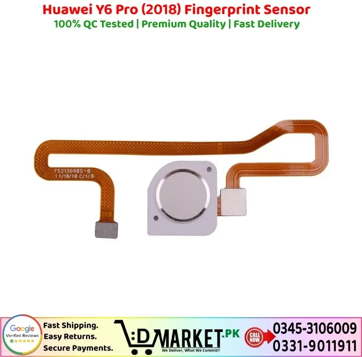 Huawei Y6 Pro 2018 Fingerprint Sensor Price In Pakistan