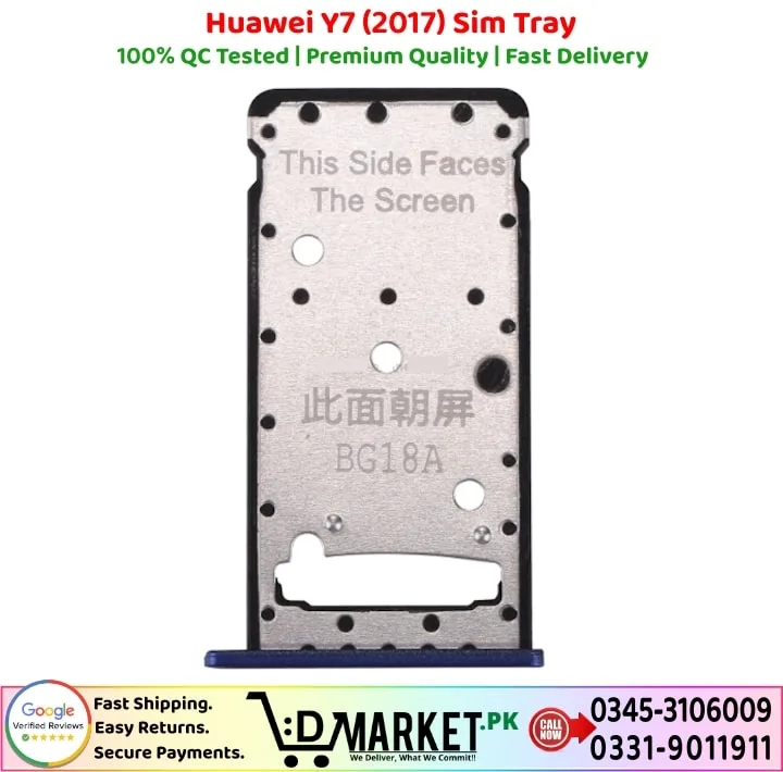 Huawei Y7 2017 Sim Tray Price In Pakistan