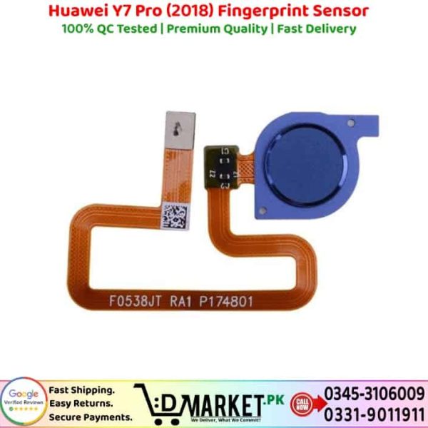 Huawei Y7 Pro 2018 Fingerprint Sensor Price In Pakistan