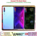 Huawei Y9s Back Glass Price In Pakistan