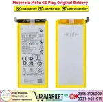 Motorola Moto G6 Play Original Battery Price In Pakistan