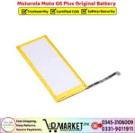 Motorola Moto G6 Plus Original Battery Price In Pakistan