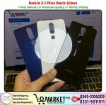 Nokia 5.1 Plus Back Glass Price In Pakistan
