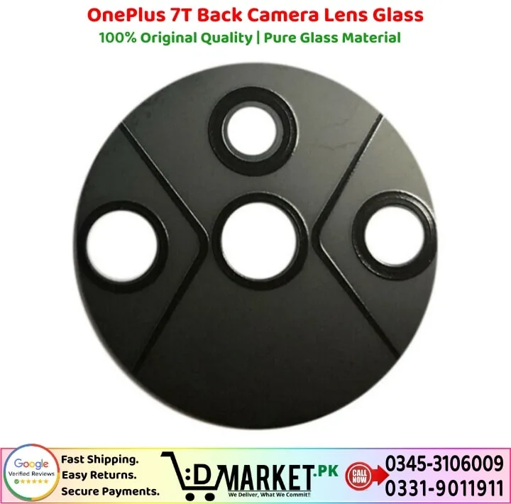 OnePlus 7T Back Camera Lens Glass Price In Pakistan