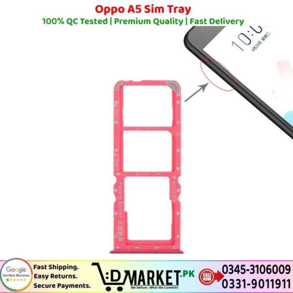 Oppo A5 Sim Tray Price In Pakistan
