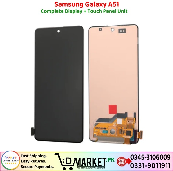 Samsung Galaxy A51 LCD Panel Price In Pakistan