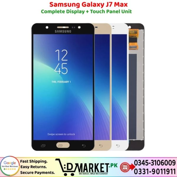Samsung Galaxy J7 Max LCD Panel Price In Pakistan