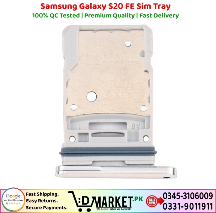 Samsung Galaxy S20 FE Sim Tray Price In Pakistan