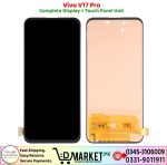 Vivo V17 Pro LCD Panel Price In Pakistan