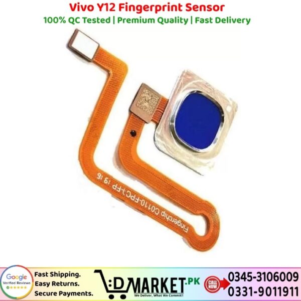 Vivo Y12 Fingerprint Sensor Price In Pakistan