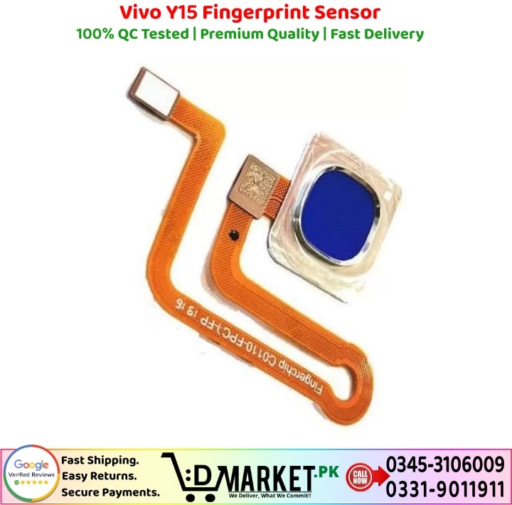 Vivo Y15 Fingerprint Sensor Price In Pakistan