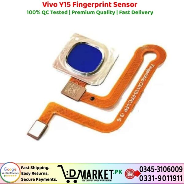 Vivo Y15 Fingerprint Sensor Price In Pakistan