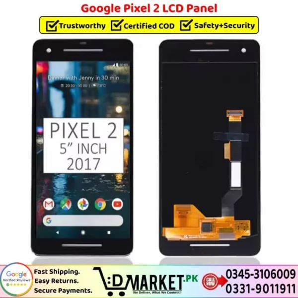 Google Pixel 2 LCD Panel Price In Pakistan