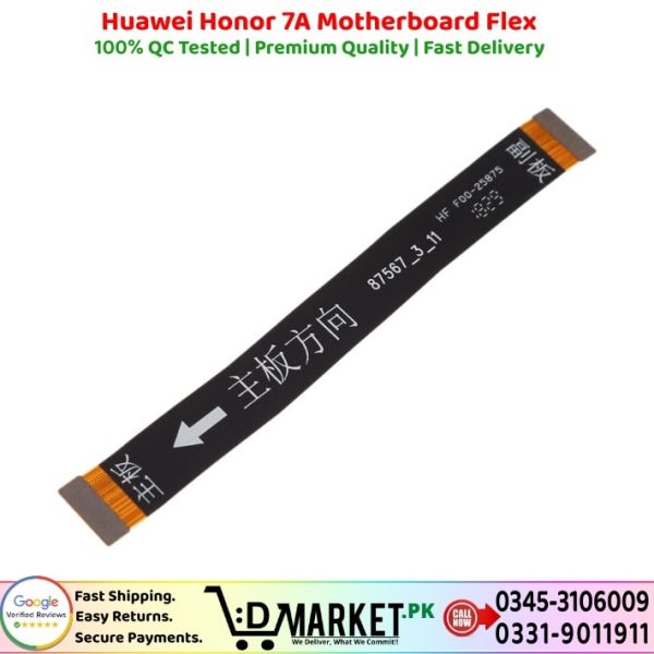 Huawei Honor 7A Motherboard Flex Price In Pakistan