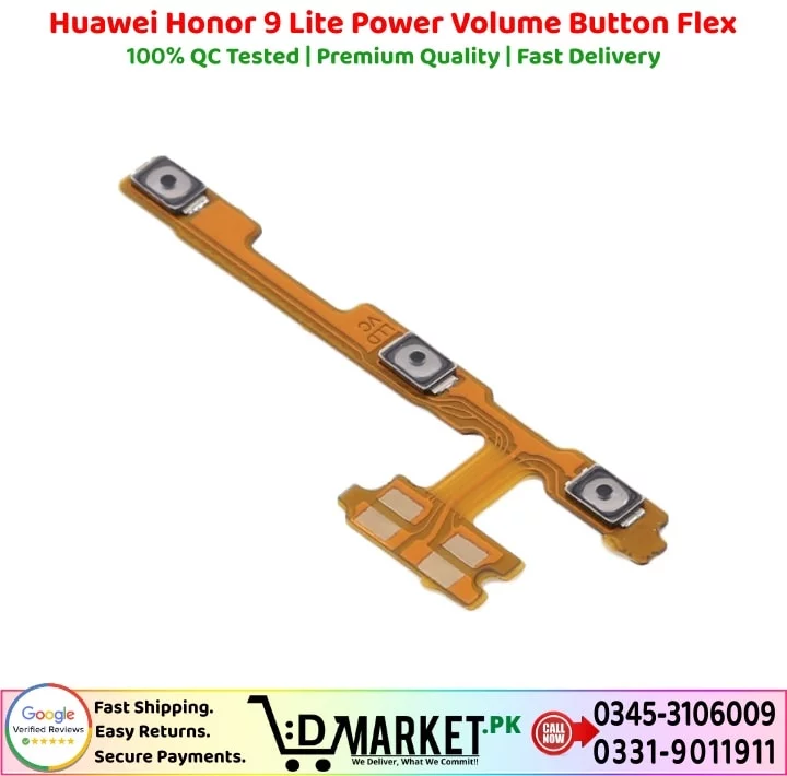 Huawei Honor 9 Lite Power Volume Button Flex Price In Pakistan